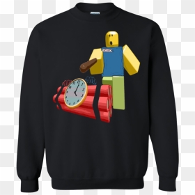 Discover Cool Noob Poking Bomb With Stick Roblox - Long-sleeved T-shirt, HD Png Download - roblox noob png