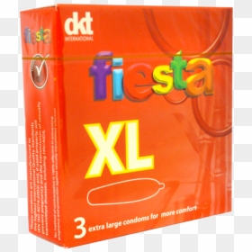 Fiesta Xl Condoms * - Box, HD Png Download - condom png