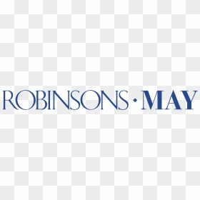 Robinsons May Logo Png Transparent - Electric Blue, Png Download - may png