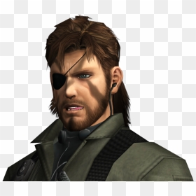 Big Boss Png Page - Naked Snake Haircut, Transparent Png - mullet png