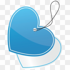 Blue Heart Clipart Png Free Library Vector Blue Heart-shaped, Transparent Png - blue heart png