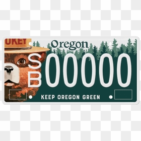 Oregon New License Plate, HD Png Download - license plate png