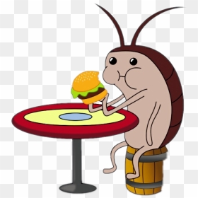 Roach On Spongebob , Png Download - Transparent Cockroach From Spongebob, Png Download - spongebob.png