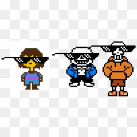 Pixilart Glasses Savage Undertale Anonymous Png Savage - Swap Sans E Swap Papyrus, Transparent Png - savage png