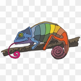 Chameleon Free Clipart, HD Png Download - chameleon png