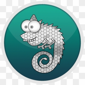 Opensuse Chameleon, HD Png Download - chameleon png