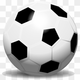 Vector Drawing Of Soccer Ball - Clip Art, HD Png Download - soccerball png