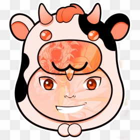 Logo Cowsep, HD Png Download - creepy face png