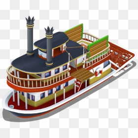 Hay Day Wiki - Riverboat Png, Transparent Png - fishing boat png