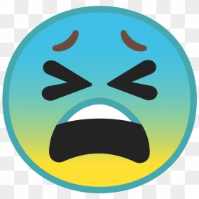 Tired Face Icon - Emoji Vomito, HD Png Download - google drive icon png