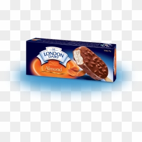 London Dairy Ice Cream Hazelnut, HD Png Download - almond png