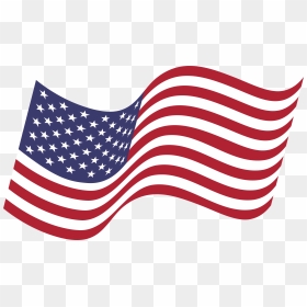 America Waving Flag Png Clipart - Waving American Flag Png, Transparent Png - america flag png