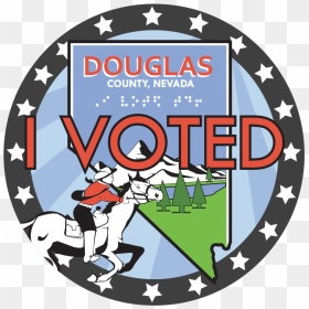 Douglas County Nevada I Voted Sticker - Coming Soon Icon Png, Transparent Png - i voted png