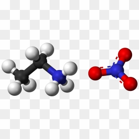 Ethylammonium Nitrate 3d Balls - Carbonate Molecule, HD Png Download - balls png