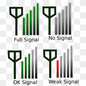 Signal Strength Icon For Phone Clip Arts - Signal Strength In Telecommunications, HD Png Download - phone.png