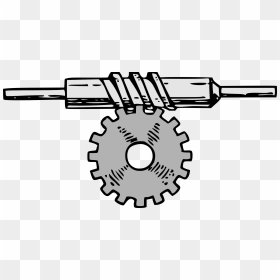 Horizontal Gear Clip Arts - Vertical And Horizontal Gear, HD Png Download - gears icon png