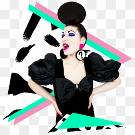 Frida Las Vegas Bio Pic V2 - Fashion Pop Art Illustration Png, Transparent Png - vegas png