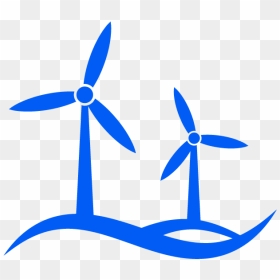 Wind Turbine Free Png Clipart , Png Download - Logo Of Wind Farm, Transparent Png - wind turbine png