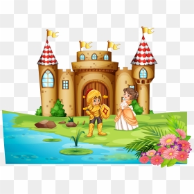 Castle Clip Art - Clipart Fairytale Castle, HD Png Download - fairy tail png