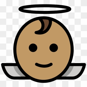 Baby Angel Emoji Clipart - Emoji, HD Png Download - angel emoji png
