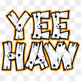 Yeehawing Clipart Image Black And White Stock Nice, HD Png Download - yee png