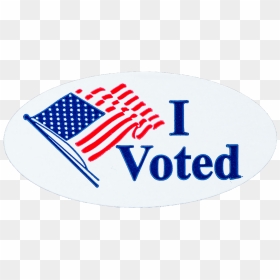 An I Voted Sticker - Voted Sticker, HD Png Download - i voted png
