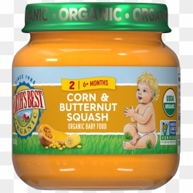 Earth's Best Baby Food, HD Png Download - squash png