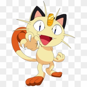 Meowth Pokemon, HD Png Download - meowth png