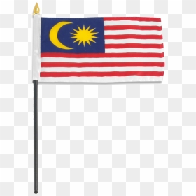 America Flag Png - Malaysia Flag With Pole, Transparent Png - america flag png