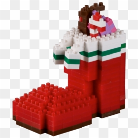 203 007 Stocking - Nikolausstiefel Lego, HD Png Download - stocking png