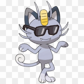 Pokemon Alolan Meowth, HD Png Download - meowth png