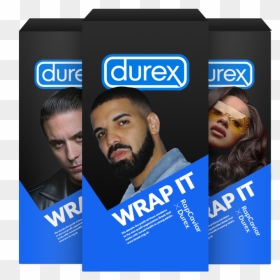 Durex Condom Box - Electric Blue, HD Png Download - condom png