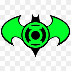No Caption Provided - Green Lantern Batman Logo, HD Png Download - green lantern logo png