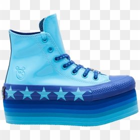 Miley Cyrus Converse Blue, HD Png Download - miley cyrus png