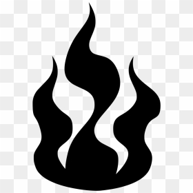 Copyright Free Symbol Fire , Png Download - Fire Pumpkin Carving Template, Transparent Png - fire symbol png