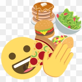 Emoji Pizza Png, Transparent Png - food emoji png