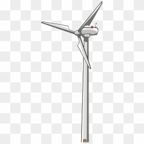 Wind Turbine, HD Png Download - wind turbine png