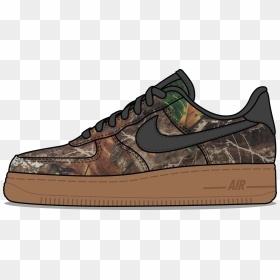Nike Air Force 1 "realtree - Sneakers, HD Png Download - air force png
