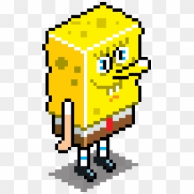 Transparent Spongebob The Png - Pixel Spongebob Png, Png Download - spongebob.png
