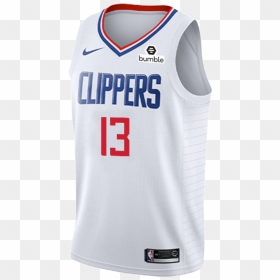 Paul George Clippers Jersey, HD Png Download - paul george png