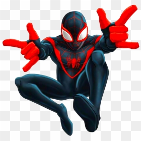 Ultimate Spiderman Png Image - Spiderman Miles Morales, Transparent Png - spoderman png