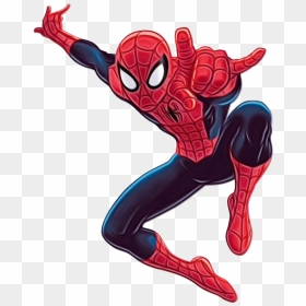 Spider-man Party Superhero Birthday Cupcake - Spiderman Party Png, Transparent Png - spoderman png