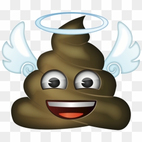 Angel Poo, HD Png Download - angel emoji png