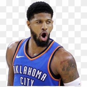 Paul George Transparent Image - 2012–13 Oklahoma City Thunder Season, HD Png Download - paul george png