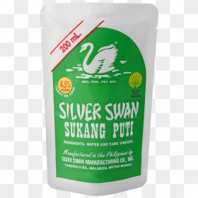 Silver Swan Sukang Puti 200ml - Silver Swan Suka, HD Png Download - swan png
