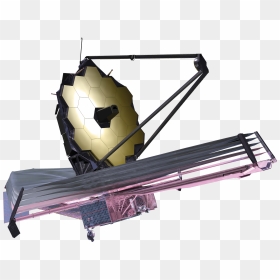 Jwst Spacecraft Model 1 - James Webb Space Telescope Transparent, HD Png Download - telescope png