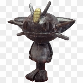 Bronze Sculpture, HD Png Download - meowth png