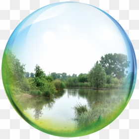 Artificial Pond In The Park - Circle, HD Png Download - pond png