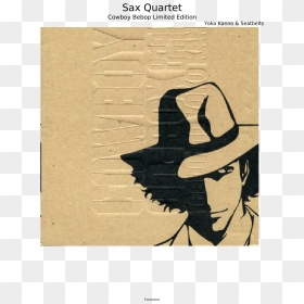 Sax Quartet Sheet Music Composed By Yoko Kanno & Seatbelts - Cowboy Bebop Cross Stitch, HD Png Download - cowboy bebop png