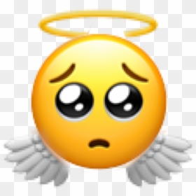 #emoji #emojiface #cute #angel #freetoedit - Baby Angel Emoji Png, Transparent Png - angel emoji png
